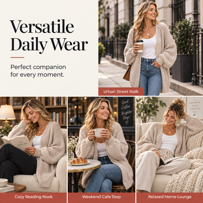 Women's Oversized Cardigan Sweater