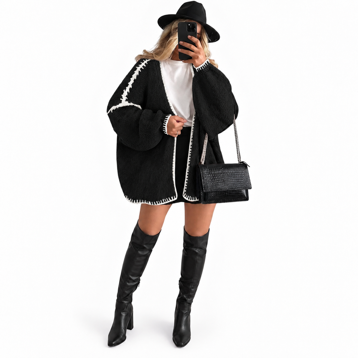 Women's Oversized Cardigan Sweater