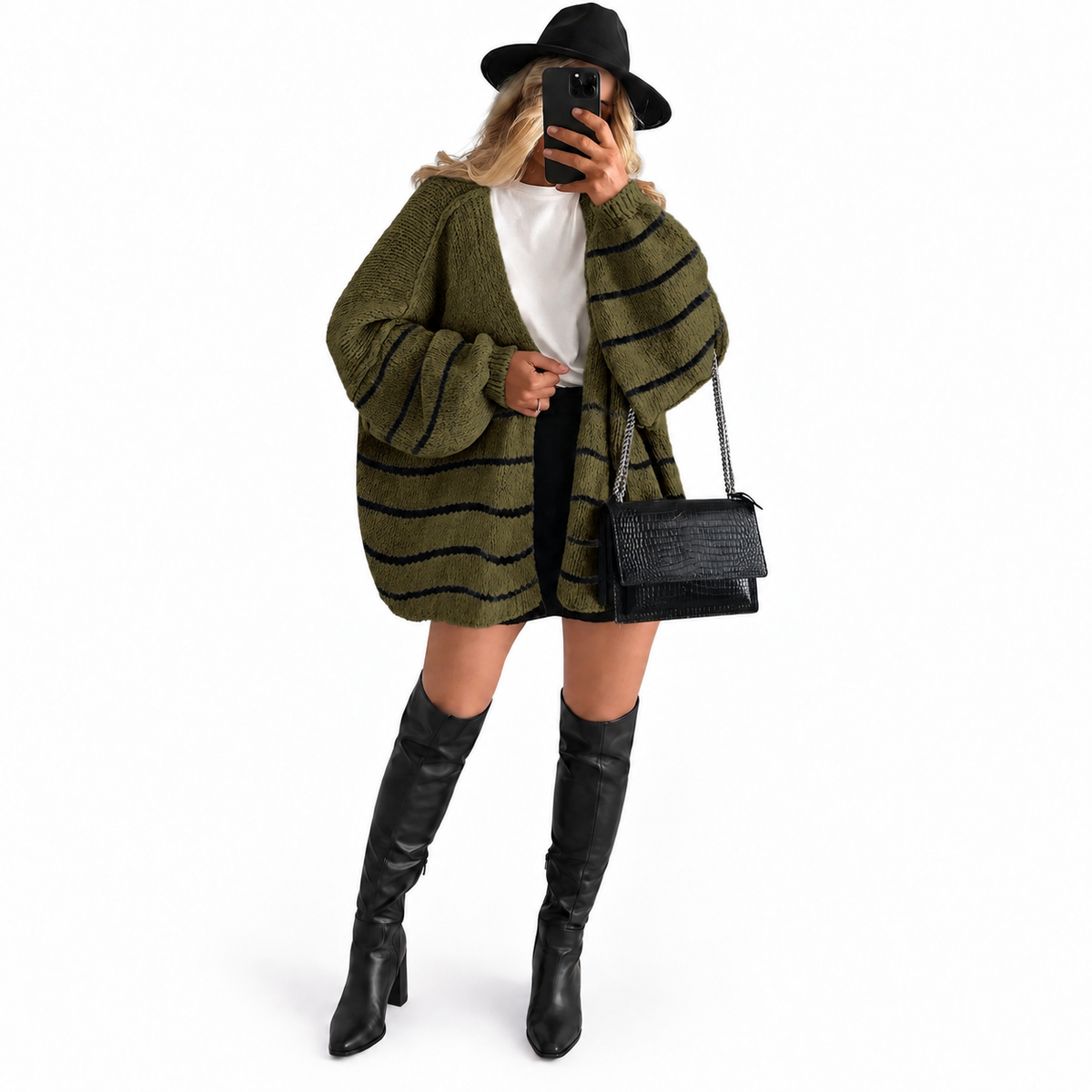 Women's Oversized Cardigan Sweater